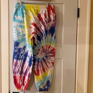 Tie dye unbranded sweatpants